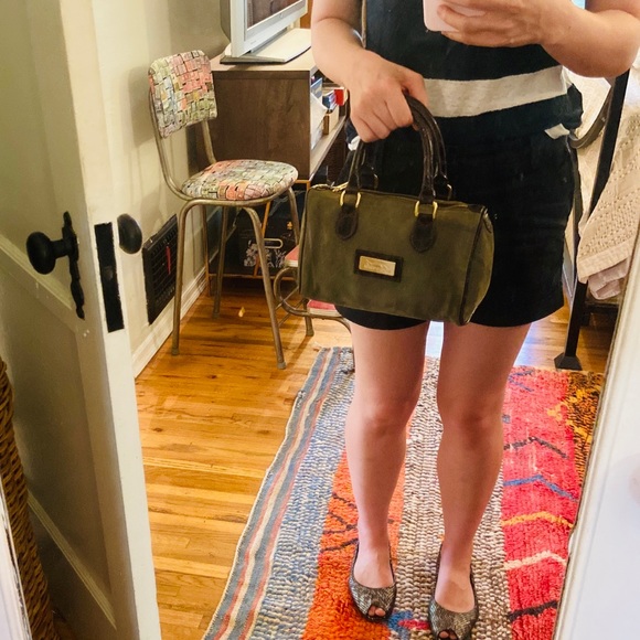 Terrida Italy Mini Leather/Crocodile Satchel - Picture 4 of 4